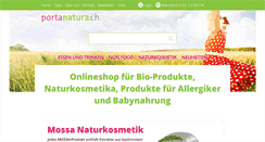 Desktop Screenshot of portanatura.ch